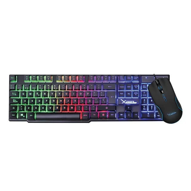 Kit telcado y mouse Xzeal XZKTALRW1B — vista 2