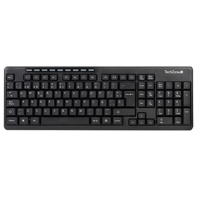 Kit de Teclado y Mouse TECHZONE TZ16COMB01-INA — vista 3