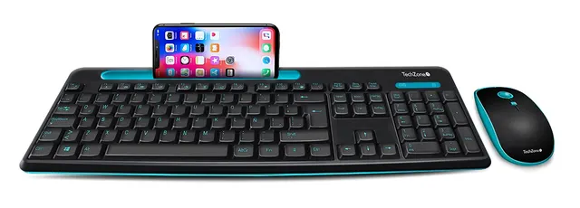 Kit de Teclado y Mouse Inalámbrico TECHZONE TZ20COMB02-INA — vista 4