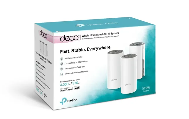 Kit Sistema MESH  TP-LINK Deco E4(3-Pack) — vista 5