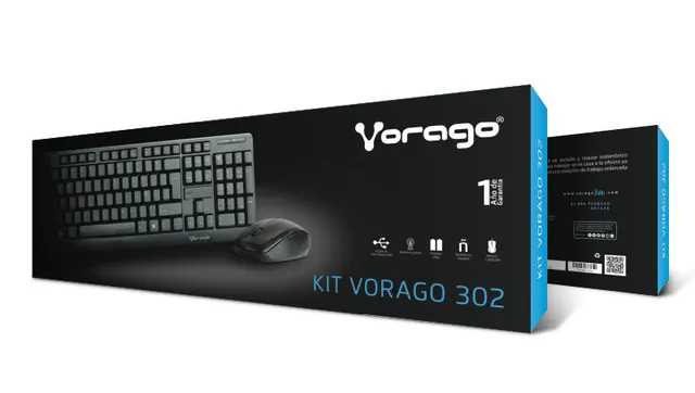 Kit de Teclado y Mouse VORAGO - — vista 3
