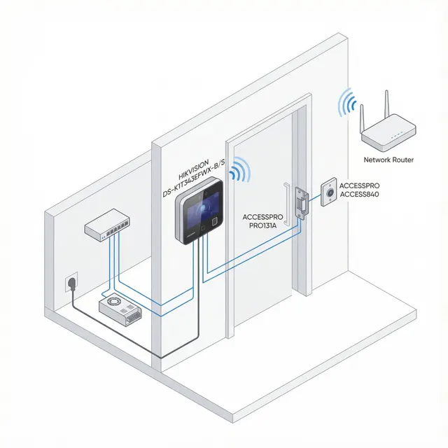 Control de Acceso HIKVISION DS-K1T343EFWX-B
