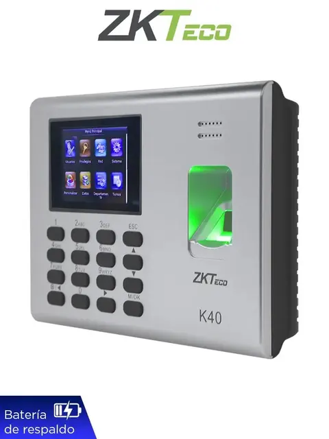 Control de Tiempo y Asistencia ZK TECO ZK -K40 — vista 2