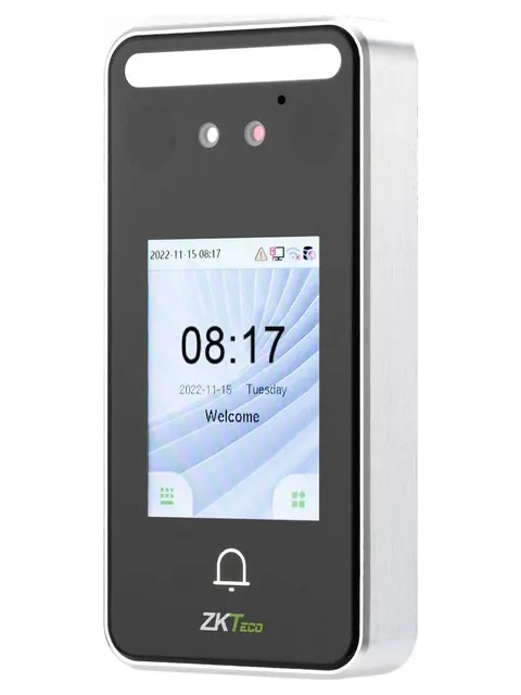 Control de Acceso  ZK TECO SpeedFace-V3L(Lite) — vista 3