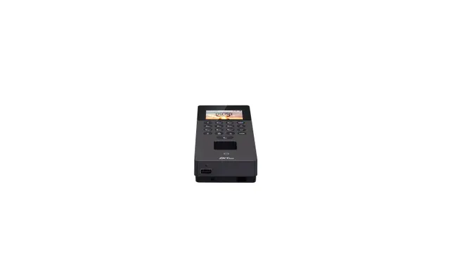 Control de acceso ZK TECO SenseFace2A — vista 3