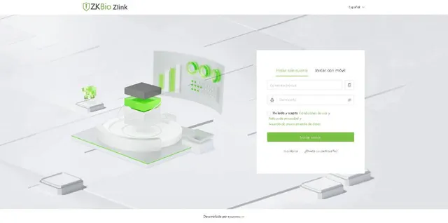 Control de acceso ZK TECO SenseFace2A — vista 4
