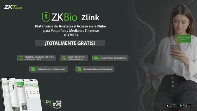 Control de acceso ZK TECO SenseFace2A — vista 5