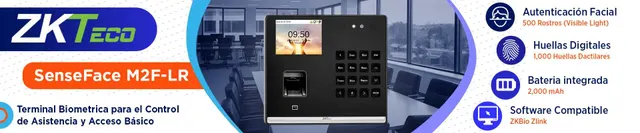 Control de Acceso ZK TECO SENSEFACEM2FLR — vista 2