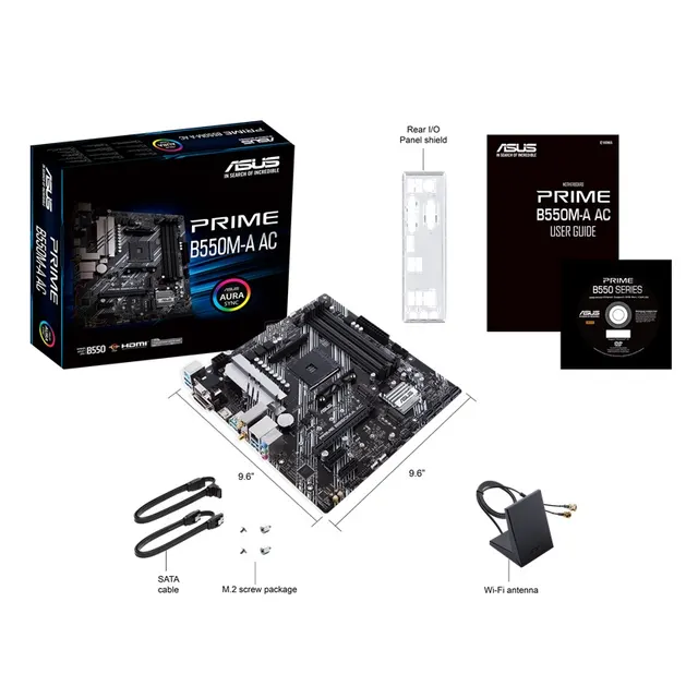 Motherboard  ASUS PRIME B550M-A AC — vista 5