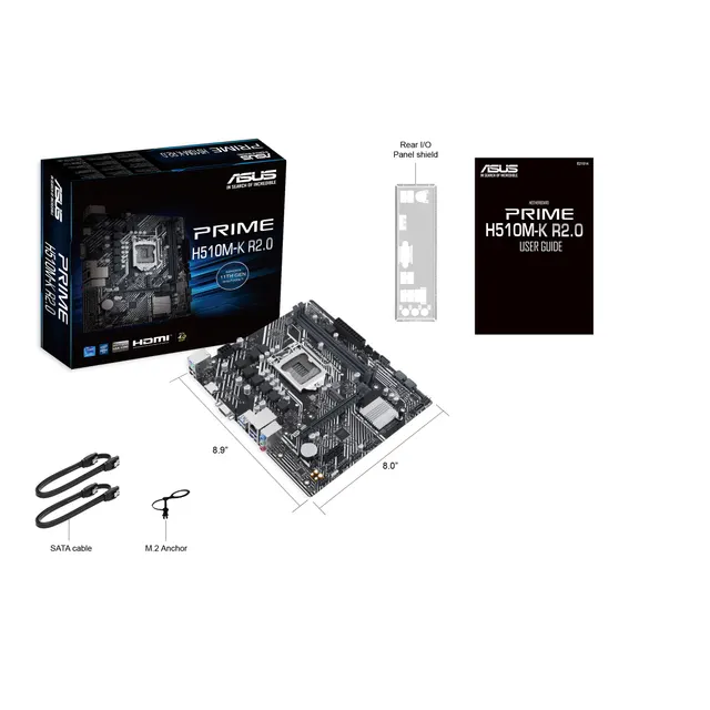 Motherboard ASUS PRIME H510M-K R2.0 — vista 3