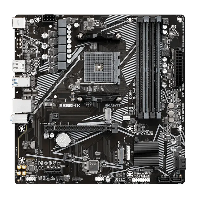 Motherboards GIGABYTE MB GIGABYTE B550M K — vista 3