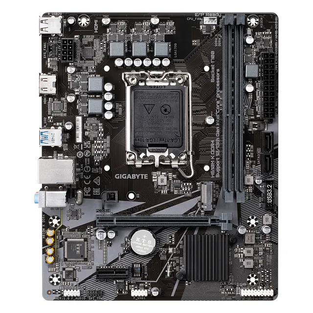 Motherboard GIGABYTE MB GIGABYTE H610M K DDR4 — vista 2