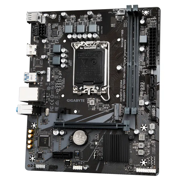 Motherboard GIGABYTE MB GIGABYTE H610M K DDR4 — vista 4