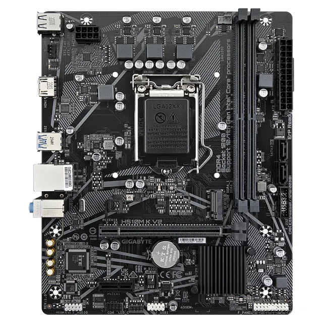 Motherboard GIGABYTE H510M K V2 — vista 2