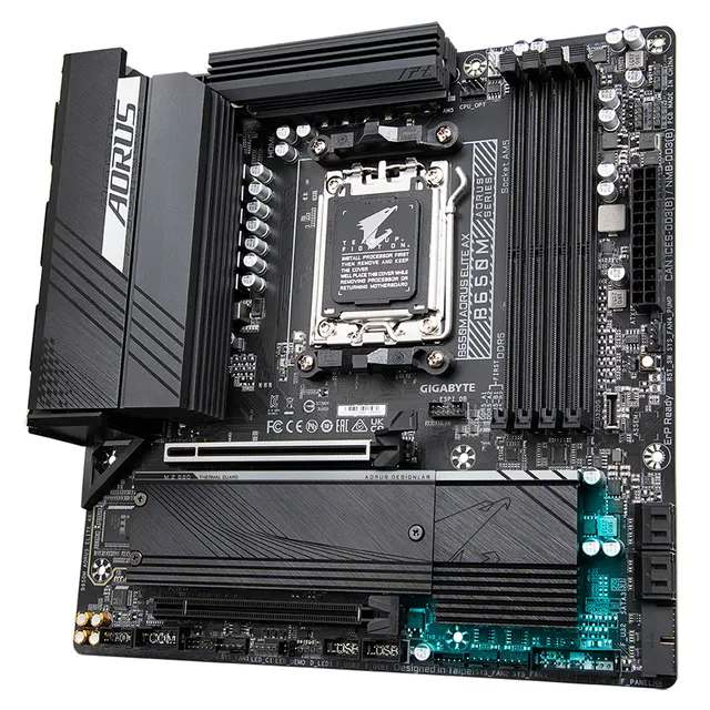 Motherboards GIGABYTE B650M AORUS ELITE AX — vista 5