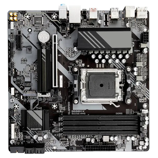 Motherboards GIGABYTE B650M K — vista 3