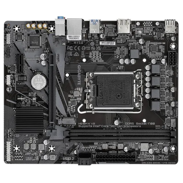 Motherboards GIGABYTE H610M K V2 — vista 4