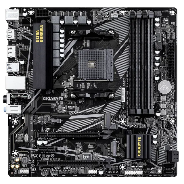 Motherboards GIGABYTE B550M DS3H AC R2 — vista 2