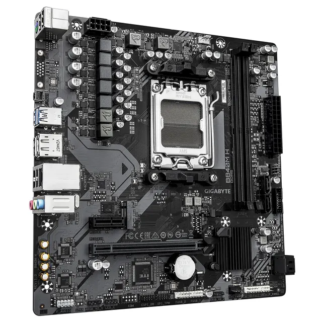 Motherboard GIGABYTE B840M H — vista 3