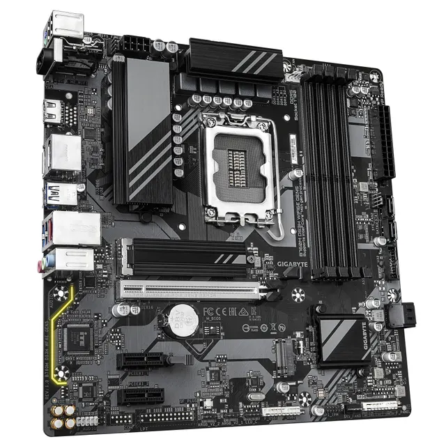 Motherboard GIGABYTE B760M DS3H WF6E GEN5 — vista 3