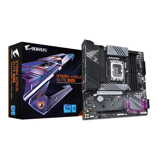 Motherboard GIGABYTE B760M A ELITE GEN5 — vista 5