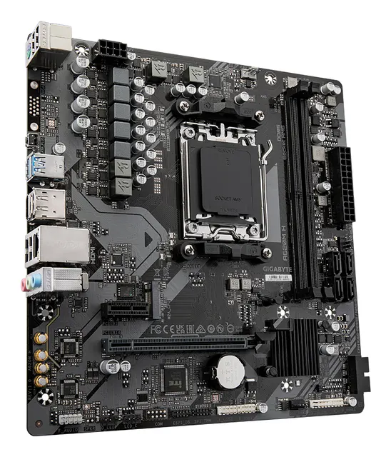 Motherboard GIGABYTE A620M H — vista 3