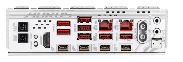 Motherboard GIGABYTE X870E A MASTER X ICE — vista 3