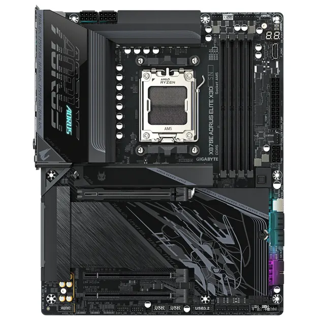 Motherboard GIGABYTE X870E A ELITE X — vista 2