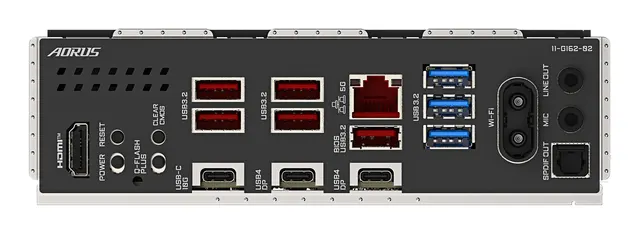 Motherboard GIGABYTE X870E A ELITE X — vista 4