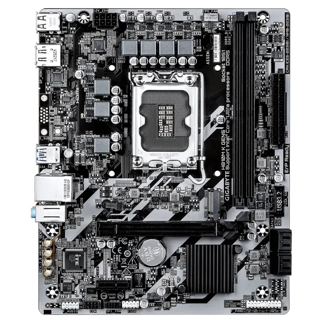 Motherboard GIGABYTE H810M K GEN5 — vista 2