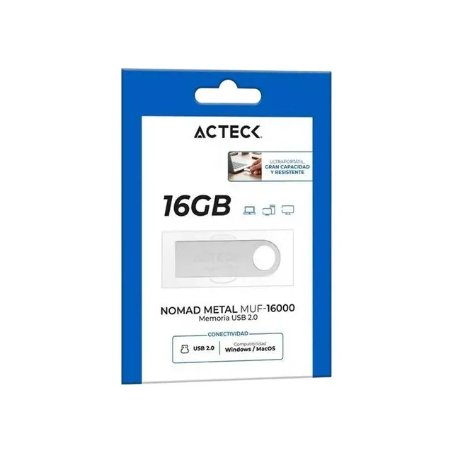 Memorias USB ACTECK MUF-16000 — vista 2