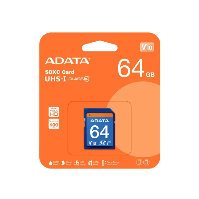 Memoria SD (SDXC) 64GB ADATA PREMIER V10 — vista 2