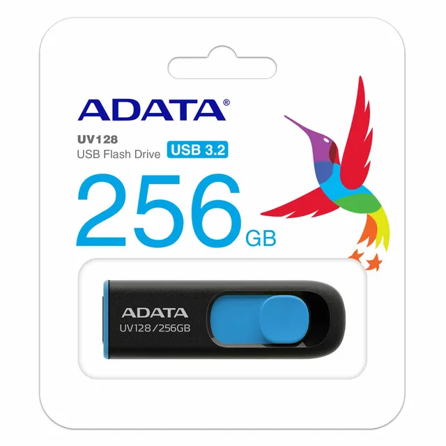 Memoria USB ADATA AUV128-256G-RBE — vista 8