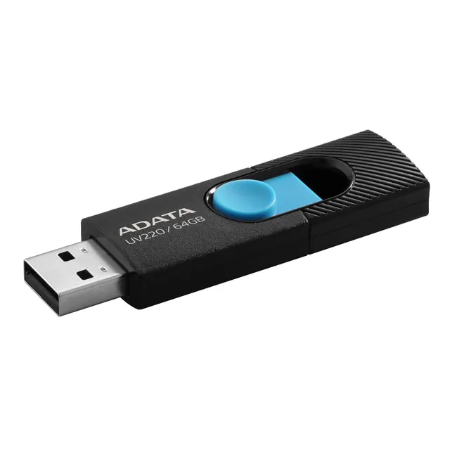 Memoria USB ADATA AUV220-64G-RBKBL — vista 2