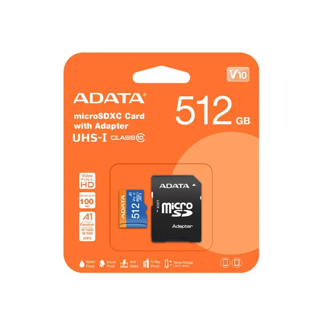 Memorias Flash ADATA AUSDX512GUICL10A1-RA1 — vista 3