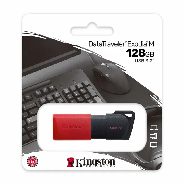 Memoria USB Kingston Technology DATATRAVELER EXODIA M — vista 3