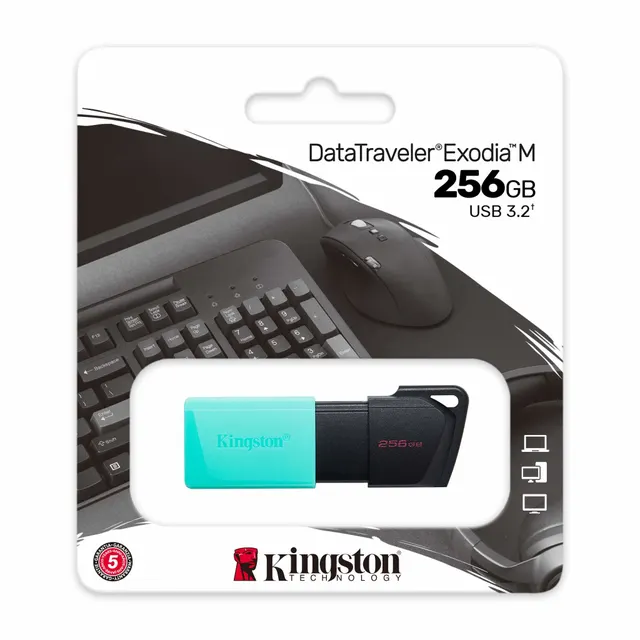 Memoria USB  Kingston Technology DATATRAVELER EXODIA M — vista 4