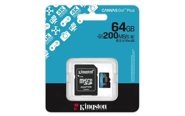 Memorias Flash Kingston Technology CANVAS GO PLUS GEN 4 — vista 4