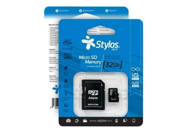 Memoria Micro SD Stylos STMS321B