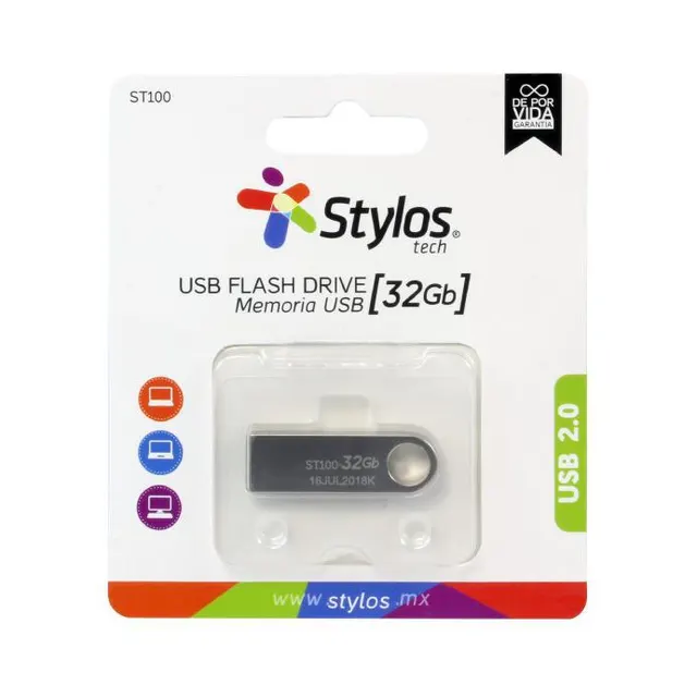 Memoria USB Stylos STMUSB3B — vista 2
