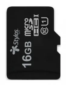 Memoria Micro SD 16GB Stylos STMSDS2B — vista 2
