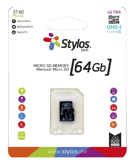 Memoria Micro SD Stylos STMSDA3B — vista 5