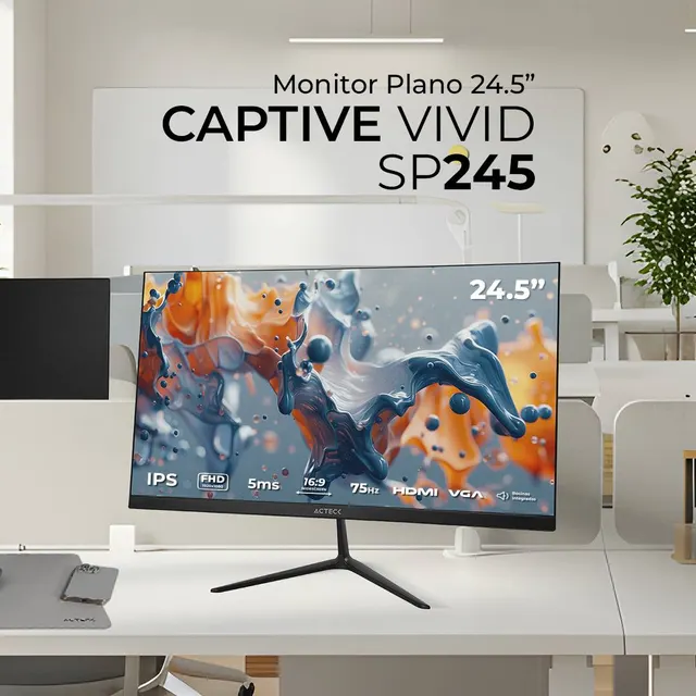 Monitores ACTECK CAPTIVE VIVID SP245 — vista 3