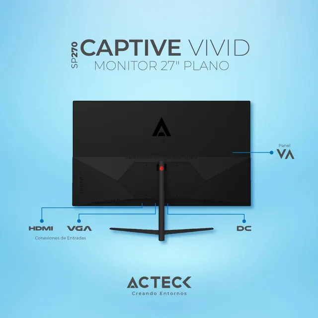 Monitores ACTECK CAPTIVE VIVI II SP270 — vista 4