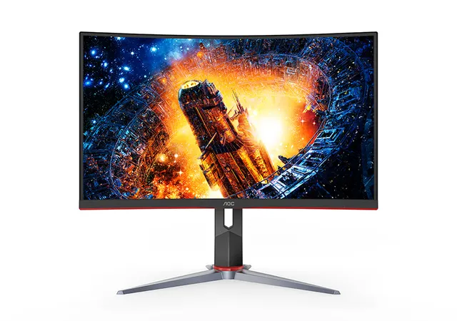 Monitor AOC C24G2 — vista 2