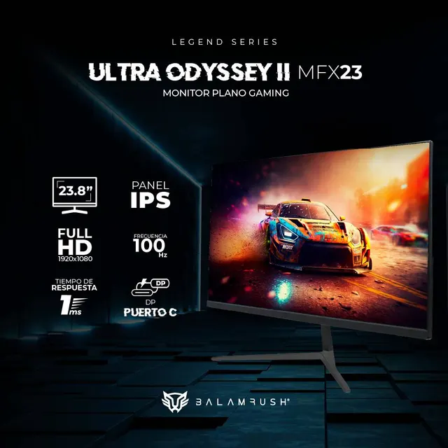 Monitor Gaming Balam Rush MFX23 — vista 5