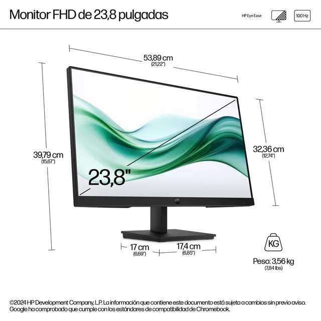 Monitores HP HP Serie 3 PRO 324pv — vista 4