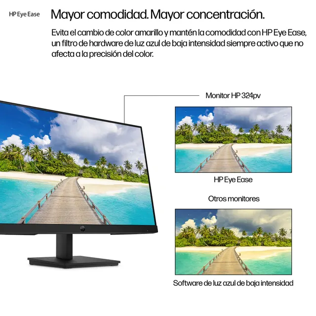 Monitores HP HP Serie 3 PRO 324pv — vista 5