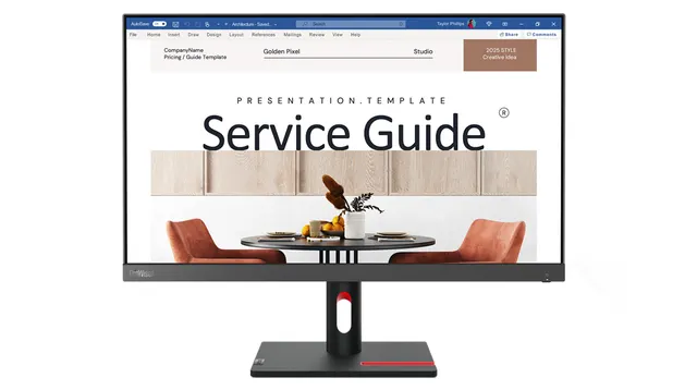 Monitores LENOVO ThinkVision S24i-30 Monitor — vista 2