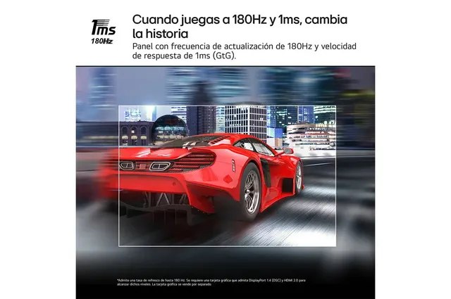 Monitores LG 27GS60QC — vista 3